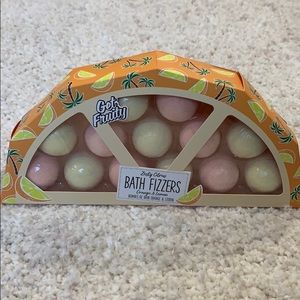 13 get fruity bath bombs scented orange and lemon